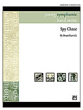 Spy Chase Concert Band sheet music cover Thumbnail